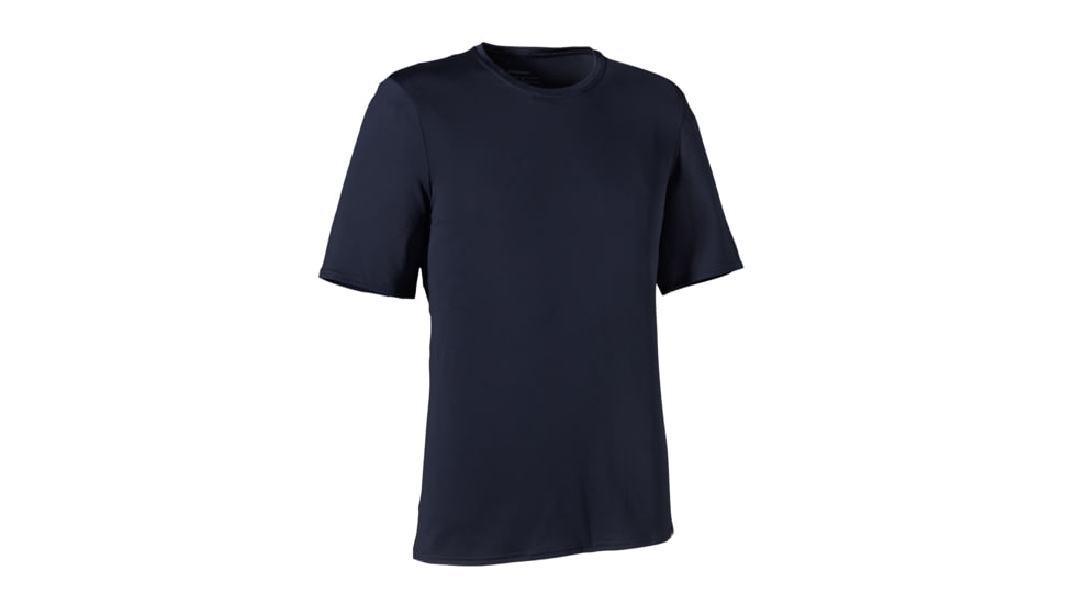 Patagonia Capilene Daily T-Shirt - Mens-Navy Blue-Large