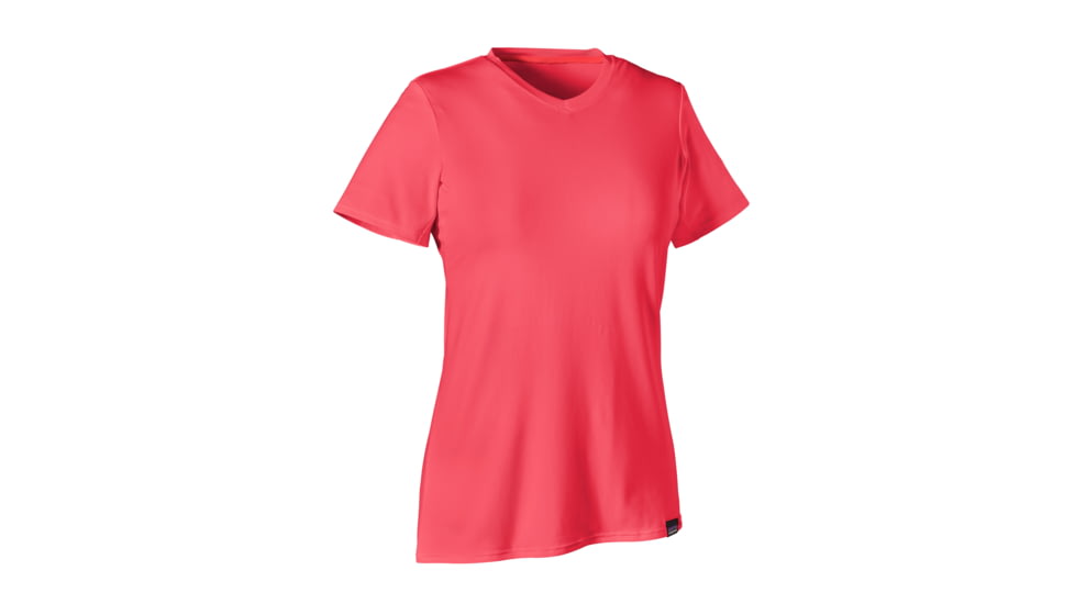 Capilene Daily T-Shirt - Womens -Shock Pink-X-Small