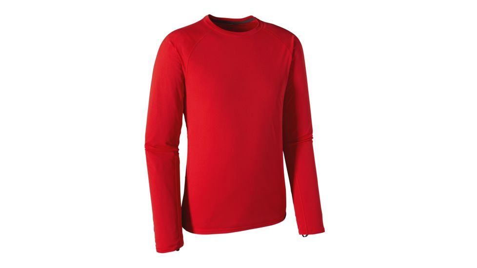 Patagonia Capilene Lightweight Crew - Mens-French Red-Small