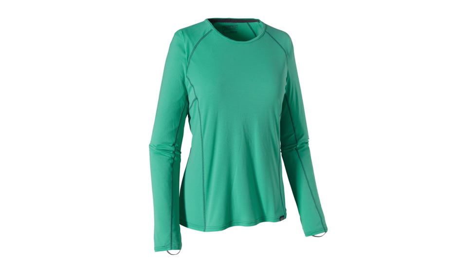 Patagonia Capilene Lightweight Crew - Womens-Aqua Stone-Medium