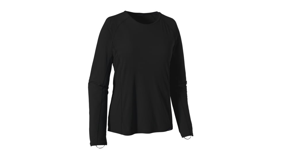 Patagonia Capilene Lightweight Crew - Womens-Black-Large
