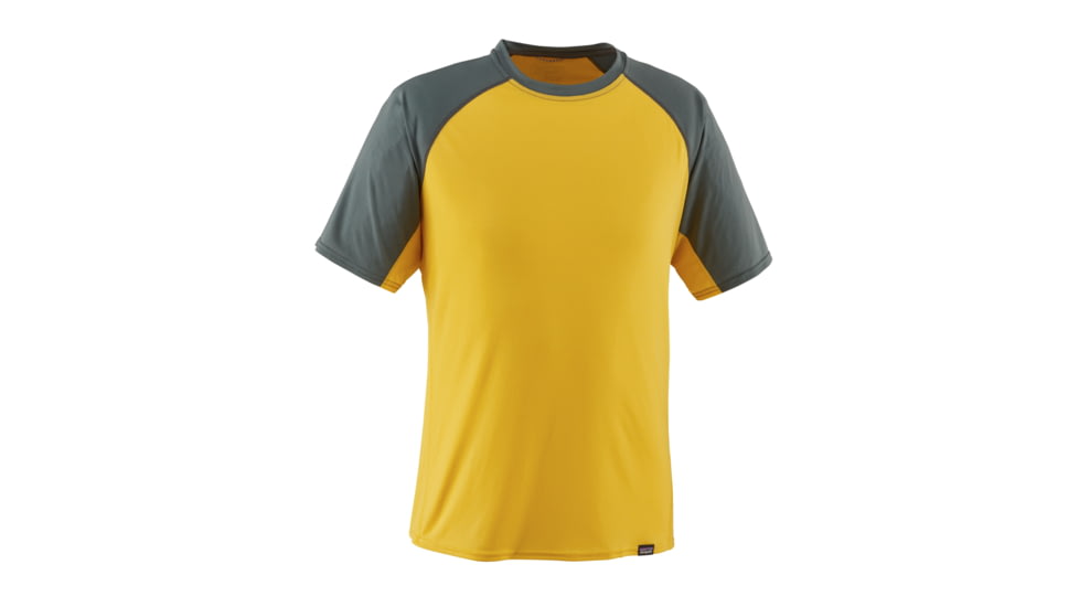 Patagonia Capilene Lightweight T-Shirt - Men's-Chromatic Yellow-Medium
