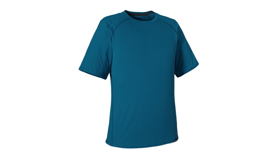 Patagonia Capilene Lightweight T-Shirt - Mens-Underwater Blue-Large