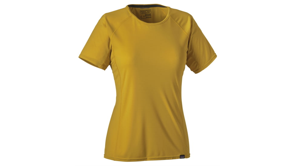 Patagonia Capilene Lightweight T-Shirt - Women's-Sulphur Yellow-Small
