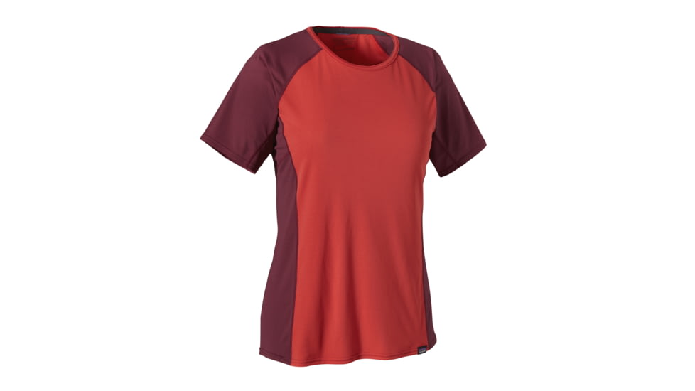 Patagonia Capilene Lightweight T-Shirt - Womens-Sumac Red-Large