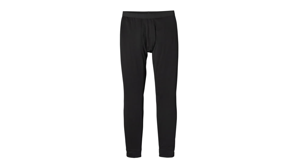 Patagonia Capilene Midweight Bottoms - Mens-Black-Small