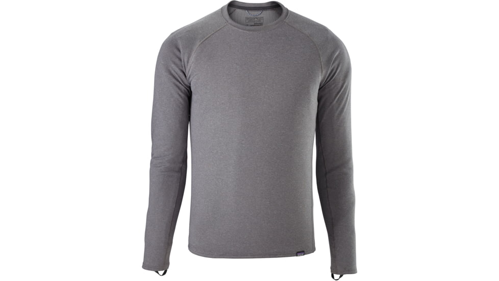 Patagonia Capilene Midweight Crew - Men's-Forge Grey/Feather Grey-Large
