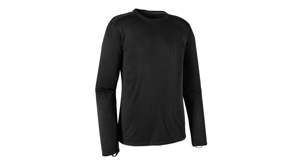 Patagonia Capilene Midweight Crew - Mens-Black-Large