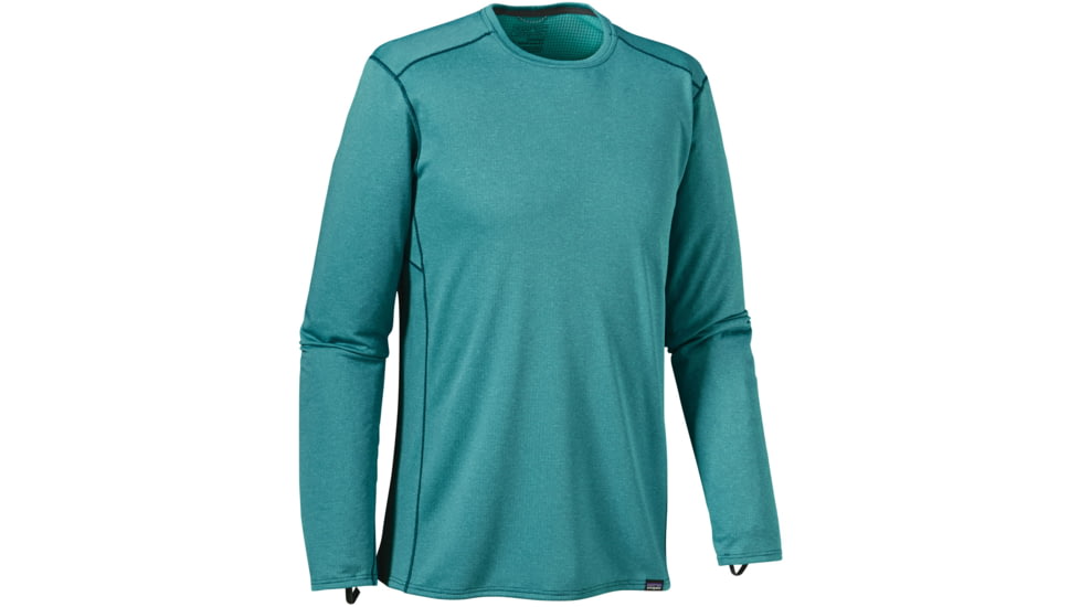 Capilene Midweight Crew - Mens-Underwater Blue/Howling Turquoise X-Dye-X-Large