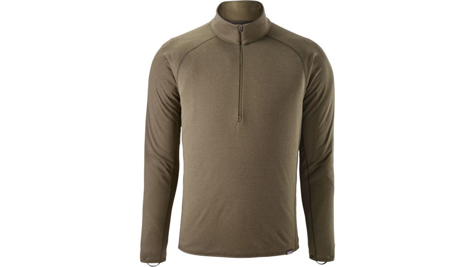 Patagonia Capilene Midweight Zip-Neck - Men's-Dark Ash/Forge Grey X-Dye-Large