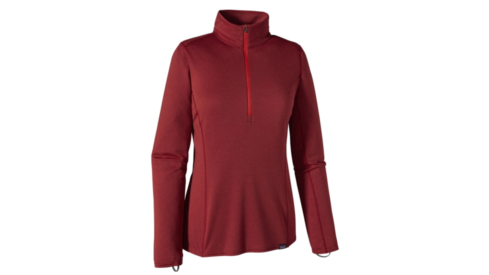 Patagonia Capilene Midweight Zip-Neck - Women's-Drumfire Red-Small
