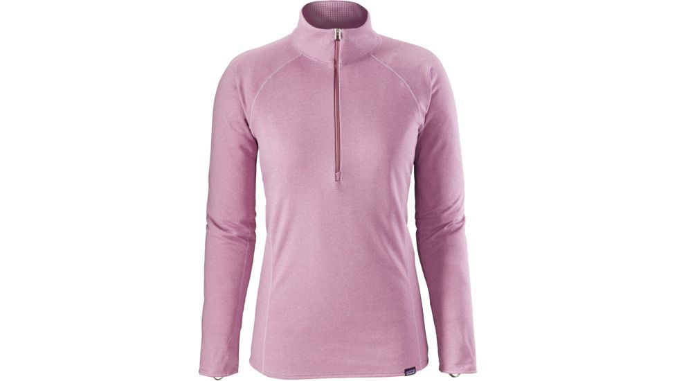 Patagonia Capilene Midweight Zip-Neck - Women's-Light Violet/Dragon Purple X-Dye-X-Large