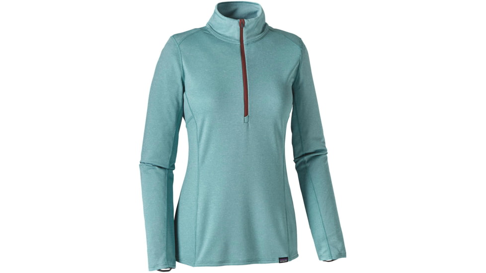 Patagonia Capilene Midweight Zip-Neck - Women's-Mogul Blue/Modern Blue-Large