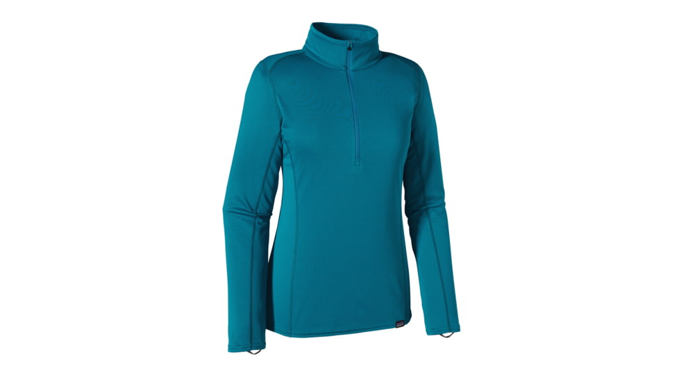 Patagonia Capilene Midweight Zip-Neck - Womens-Underwater Blue-Large
