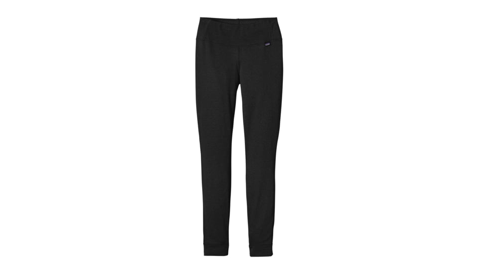 Patagonia Capilene Thermal Weight Bottoms - Womens-Black-Large