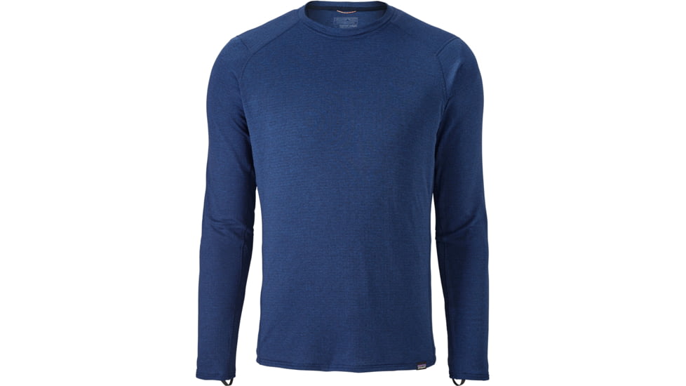 Patagonia Capilene Thermal Weight Crew - Men's-Viking Blue/Navy Blue X-Dye-Large