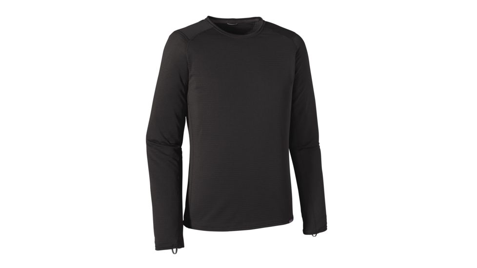 Patagonia Capilene Thermal Weight Crew - Mens-Black-Small