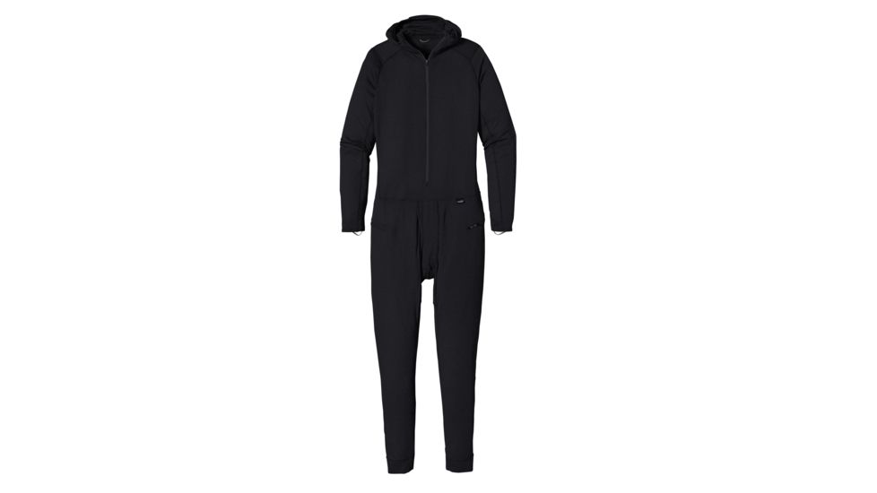 Patagonia Capilene Thermal Weight One-Piece Suit - Mens-Black-Small