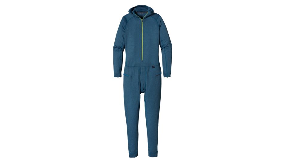 Patagonia Capilene Thermal Weight One-Piece Suit - Mens-Smolder Blue/Electron Blue-Large