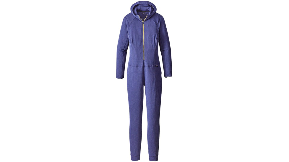 Patagonia Capilene Thermal Weight One-Piece Suit - Women's-Lupine/Harvest Moon Blue/X-Dye-X-Small