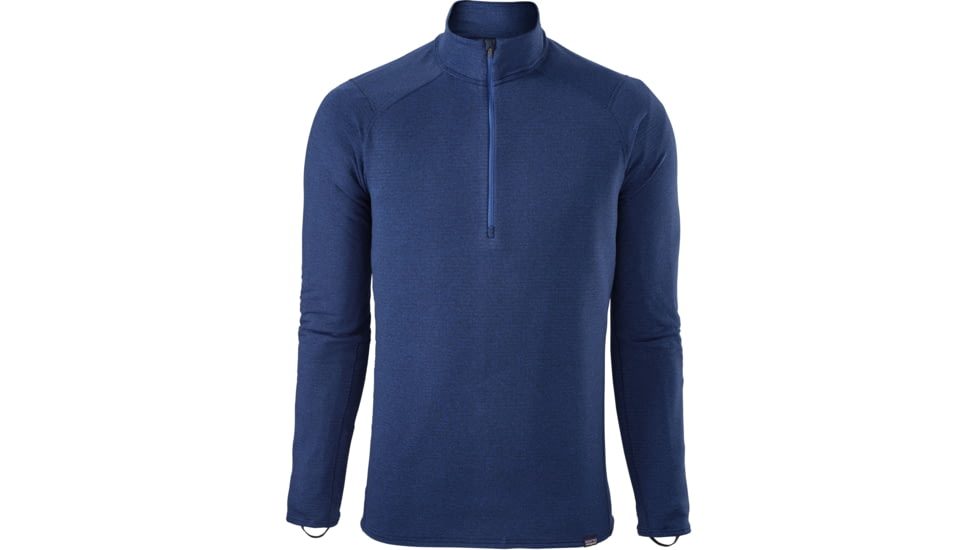 Patagonia Capilene Thermal Weight Zip-Neck - Men's-Viking Blue/Navy Blue X-Dye-Medium