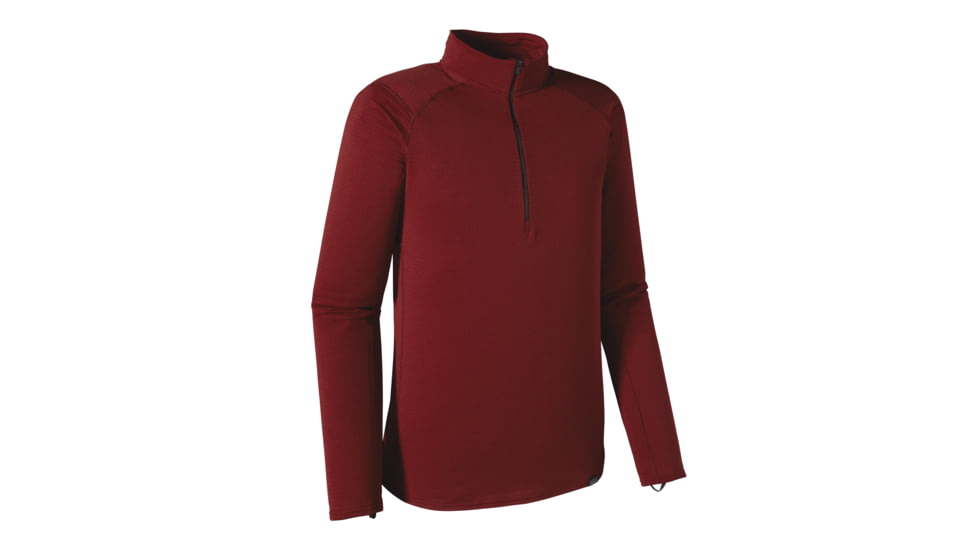 Patagonia Capilene Thermal Weight Zip-Neck - Mens-Oxblood Red/Classic Red-X-Large
