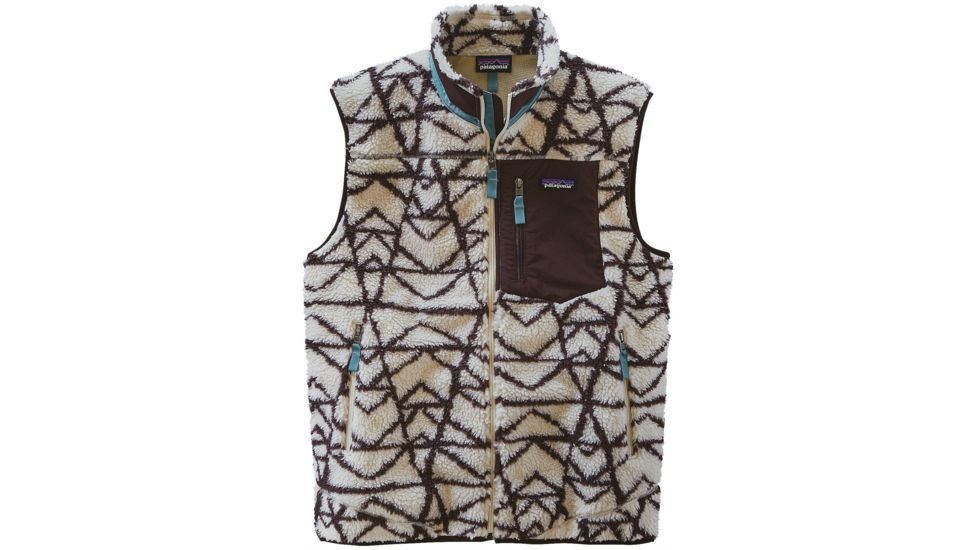 Patagonia Classic Retro-X Vest - Men's-X-Large-Pine Stamp Big/Natural