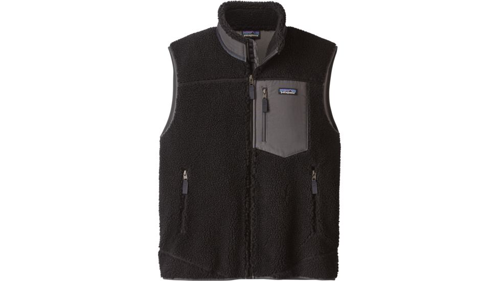 Patagonia Classic Retro-X Vest - Men's-XX-Large-Black/Forge Grey