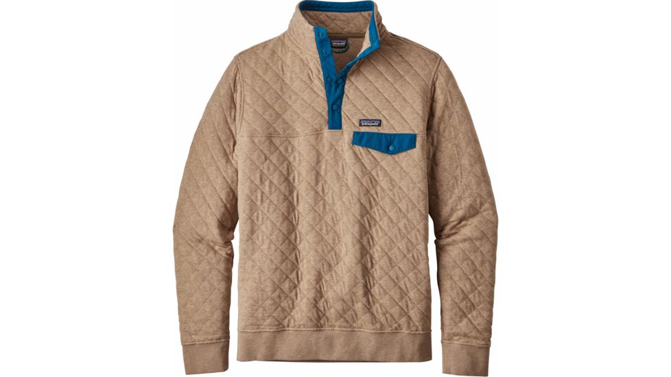 Patagonia Cotton Quilt Snap-T Pullover - Men's -Mojave Khaki-Small