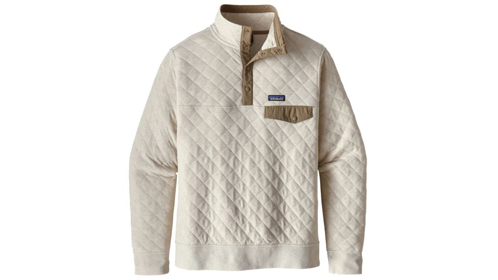 Patagonia Cotton Quilt Snap-T Pullover - Men's -Pelican-Small