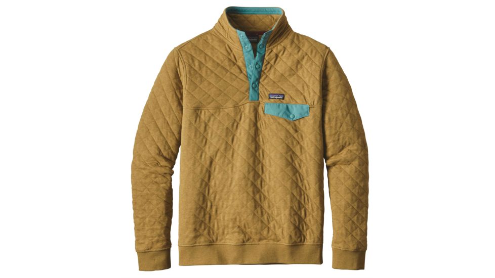 Patagonia Cotton Quilt Snap-T Pullover - Men's -Tapenade-X-Large