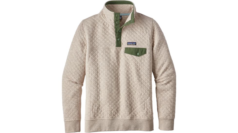 Patagonia Cotton Quilt Snap-T Pullover - Women's-Birch White-X-Large