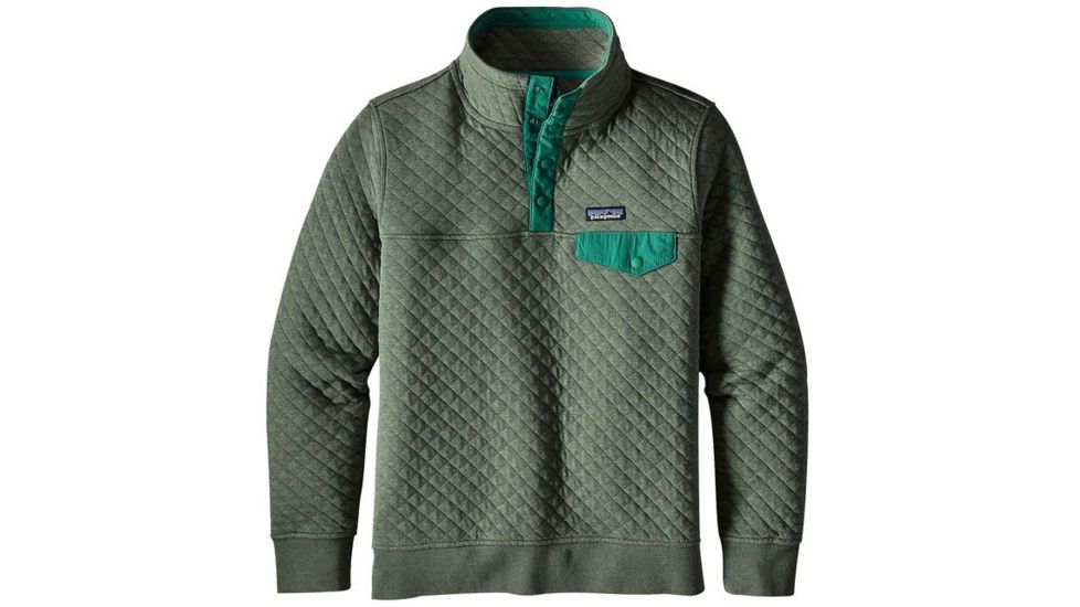 Patagonia Cotton Quilt Snap-T Pullover - Women's-Hemlock Green-Small