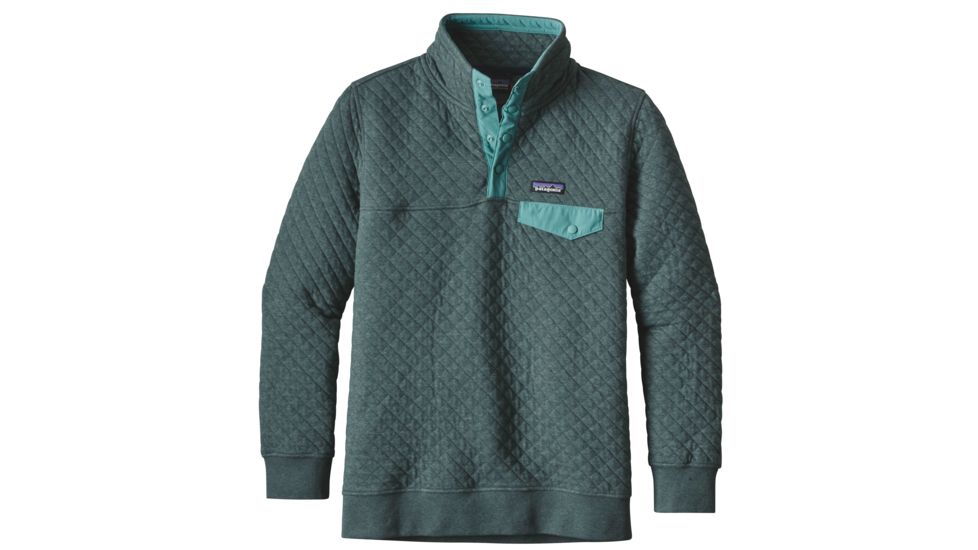 Patagonia Cotton Quilt Snap-T Pullover - Women's-Nouveau Green-Large