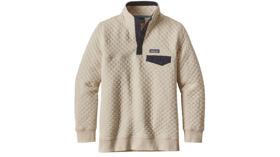 Patagonia Cotton Quilt Snap-T Pullover - Women's-Toasted White-Large