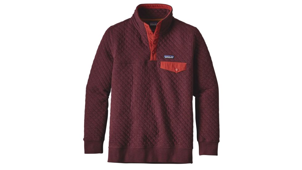 Patagonia Cotton Quilt Snap-T Pullover - Women's-Violet Red-Large