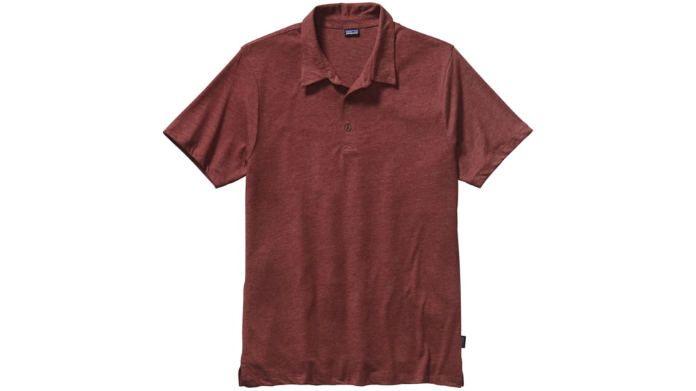 Daily Tri-Blend Polo - Mens -Drumfire Red-Small