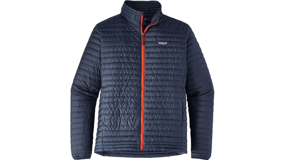 Patagonia Down Shirt - Men's-Navy Blue-Small