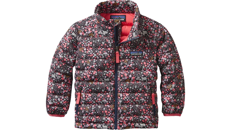 Patagonia Down Sweater - Baby-Flurry Floral/Navy Blue-12M