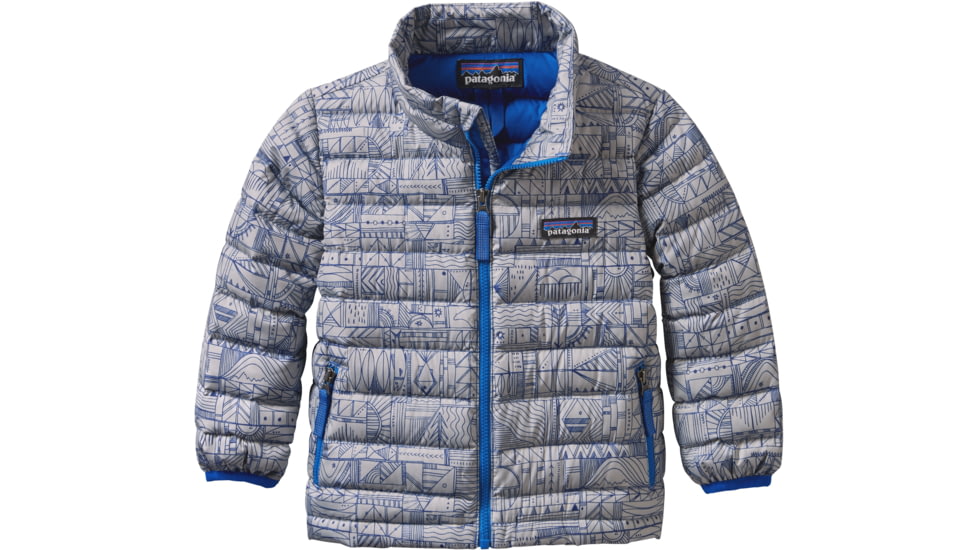 Patagonia Down Sweater - Baby-Tippy Canoe/Viking Blue-12M