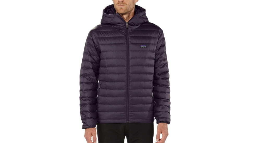 Patagonia Down Sweater Full-Zip Hoody - Men's-Red Delicious/Graphite Navy-X-Large