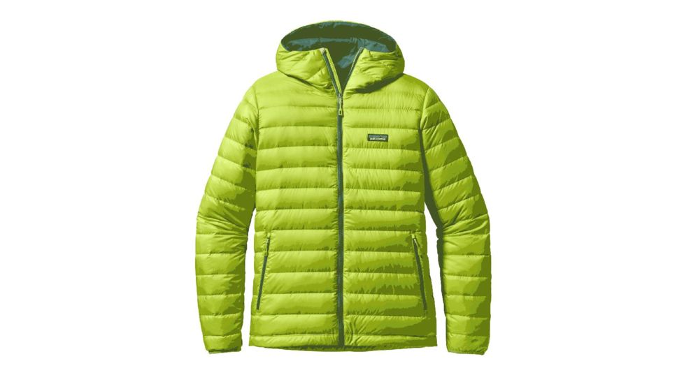 Down Sweater Full-Zip Hoody - Mens-X-Large-Peppergrass Green