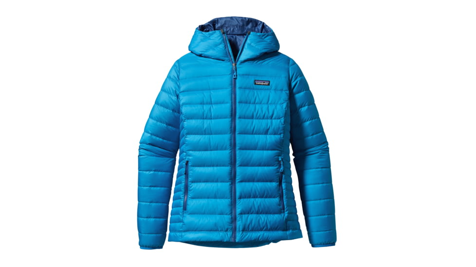 Patagonia Down Sweater Hoody - Women's-Andes Blue-X-Small