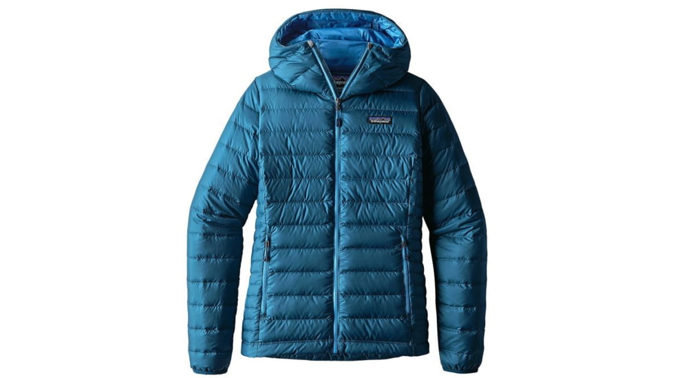 Patagonia Down Sweater Hoody - Women's-Big Sur Blue-X-Large