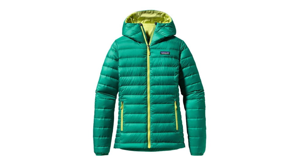Patagonia Down Sweater Hoody - Women's-Emerald-X-Small