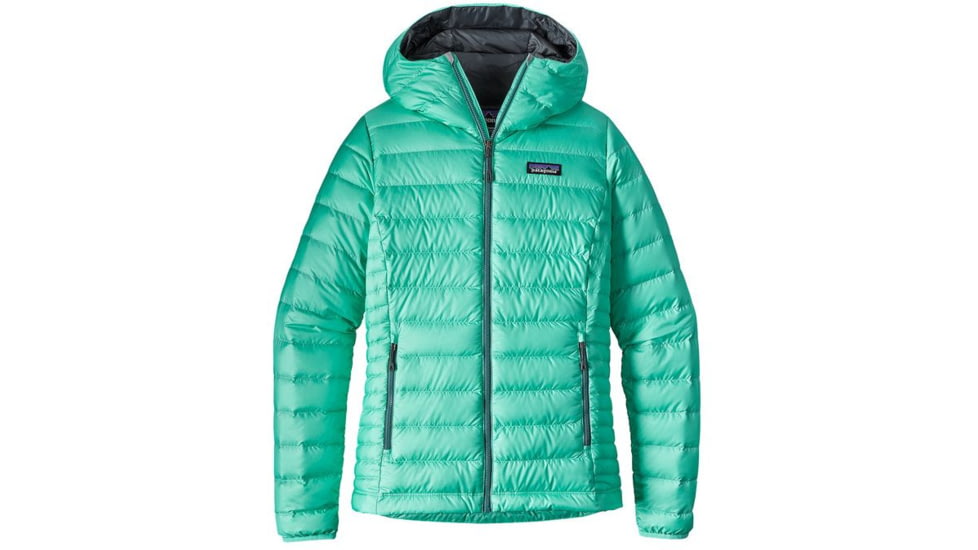 Patagonia Down Sweater Hoody - Women's-Galah Green-Large