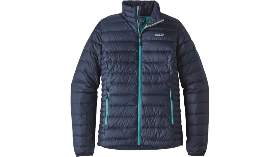 Patagonia Down Sweater  - Women's-Navy Blue/Strait Blue-Large