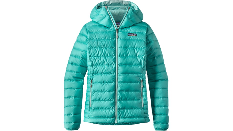 Patagonia Down Sweater Hoody - Women's-Strait Blue-Large
