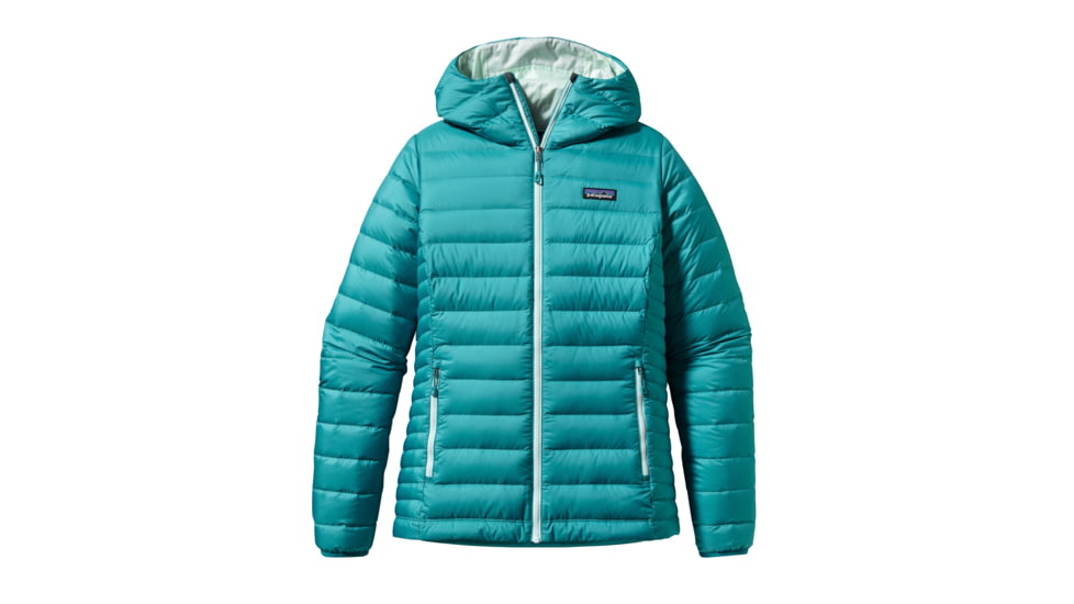 Patagonia Down Sweater Hoody - Women's-Tobago Blue-Large