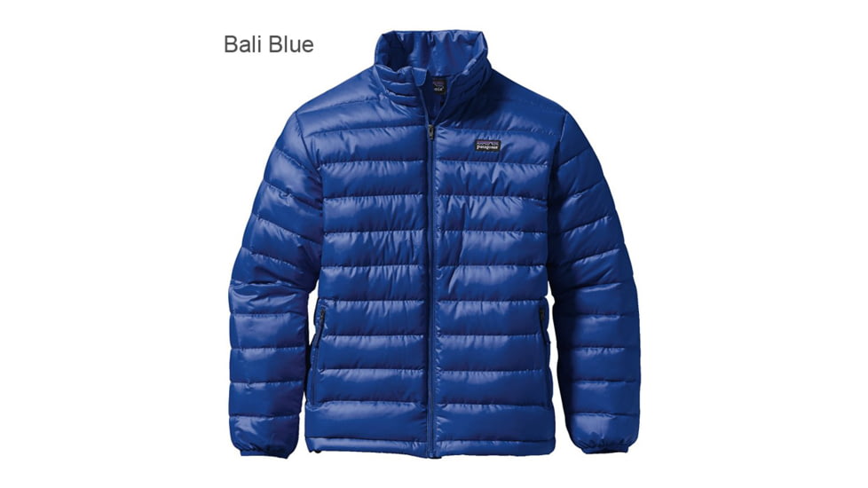 Patagonia Down Sweater Jacket - Boy's-Black-X-Small